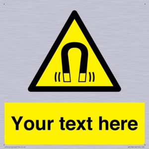 Custom Magnetic Field Sign